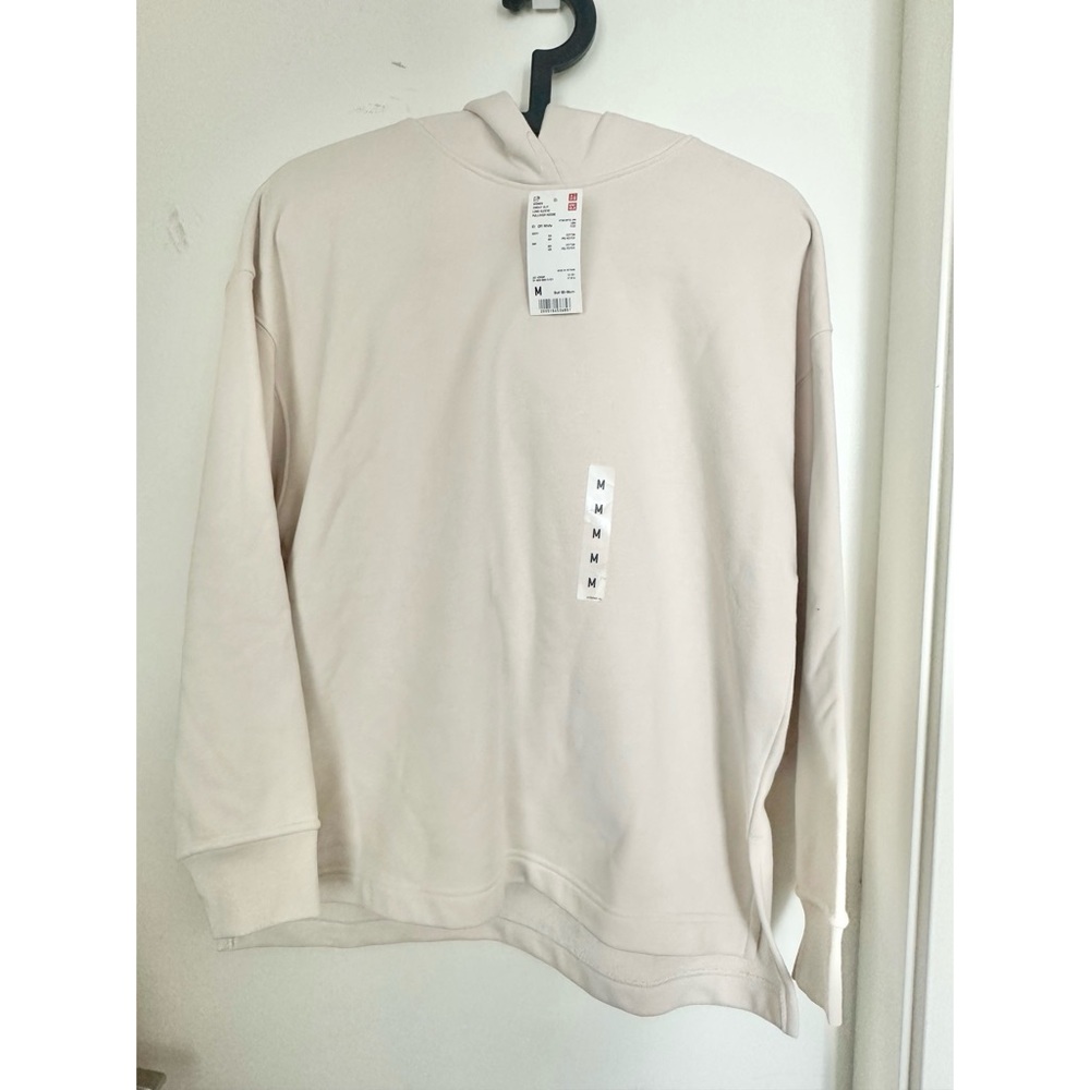 Uniqlo swear slit Long-Sleeve pullover hoodie